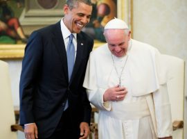 OBAMA HAILS POPE FRANCIS’ STRONG MESSAGE ON CLIMATE