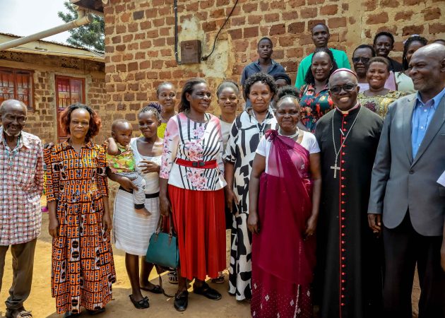 HOIDERA hosts Bishop Vincent Kirabo Amooti in a memorable fundraising visit in their homes